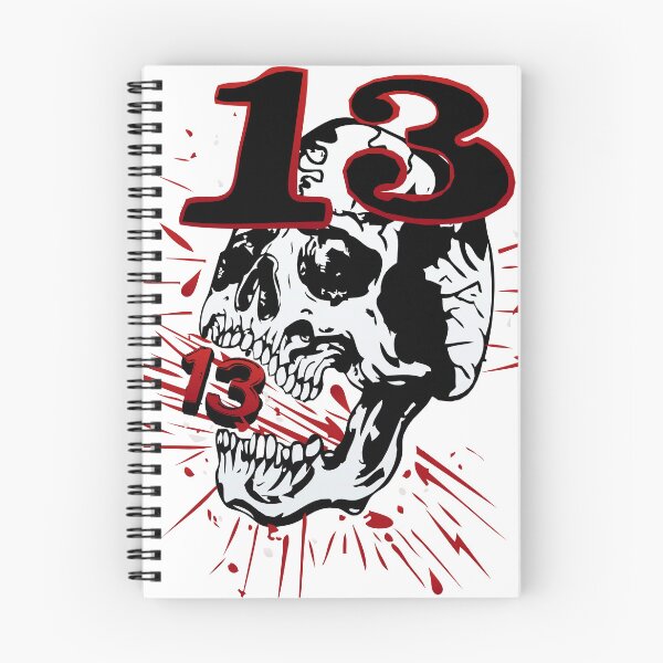 Item preview, 13 series skull hipster skulls old school number version black 702 M designed and sold by Achille3777.
