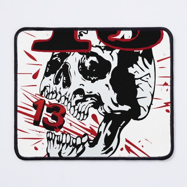 Item preview, 13 series skull hipster skulls old school number version black 702 M designed and sold by Achille3777.