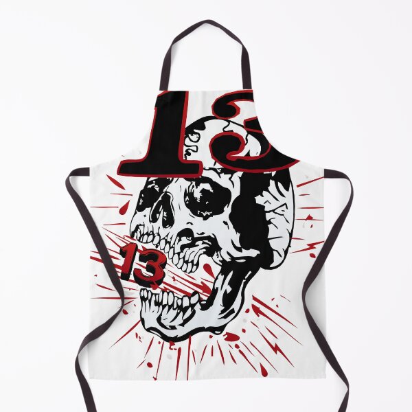 Item preview, 13 series skull hipster skulls old school number version black 702 M designed and sold by Achille3777.