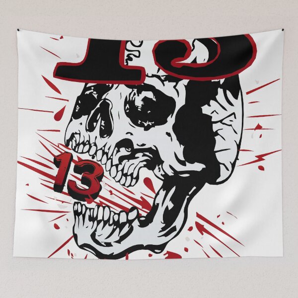 Item preview, 13 series skull hipster skulls old school number version black 702 M designed and sold by Achille3777.