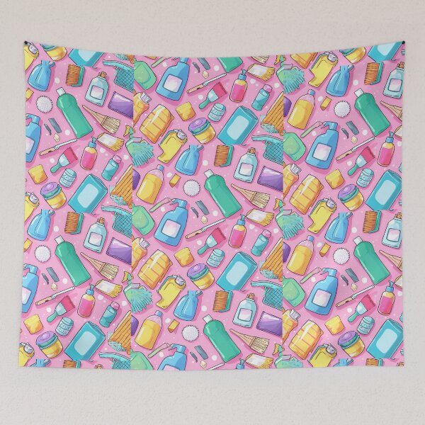 Item preview, Bright & Bold: Fun Cleaning Supplies for a Sparkling Home designed and sold by stxaris.