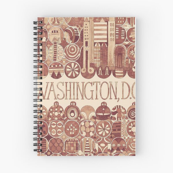 Item preview, Washington, D.C. Whimsical City Life Abstract Vintage Zentangle Art designed and sold by Witty Shirts.