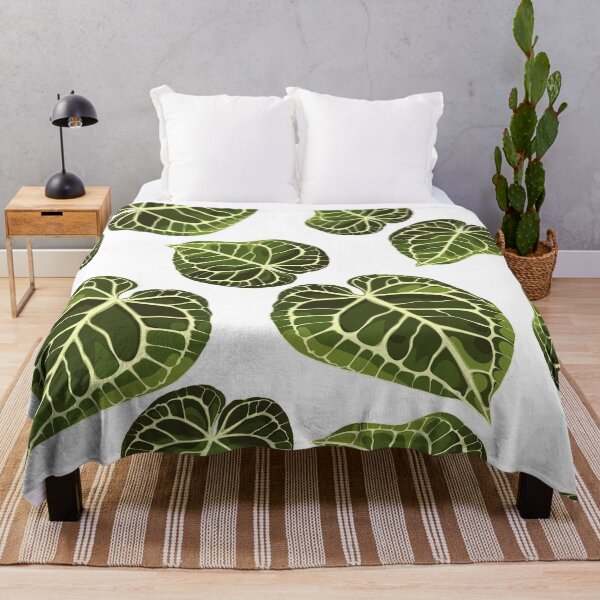 Item preview, Tropical exotic leaves. Alocasia plant leaves on white background. designed and sold by MatyKotiv.
