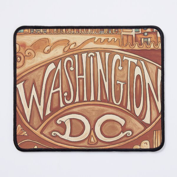 Item preview, Washington, D.C. Whimsical City Life Abstract Vintage Zentangle Art designed and sold by Witty Shirts.