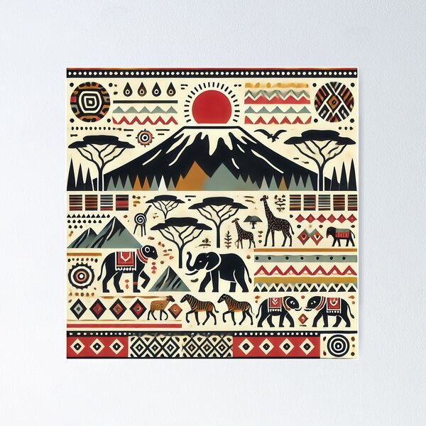 Aperçu de l'œuvre Kilimandjaro créée et vendue par WildlifeSafari.