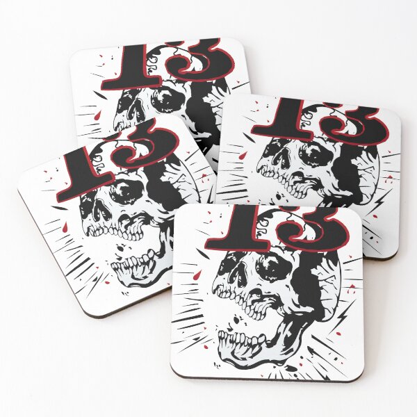 Item preview, 13 skull number skull misfortune 302 P designed and sold by Achille3777.