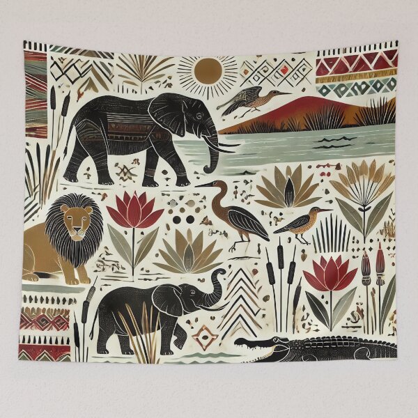 Item preview, Ancient African Wisdom designed and sold by WildlifeSafari.