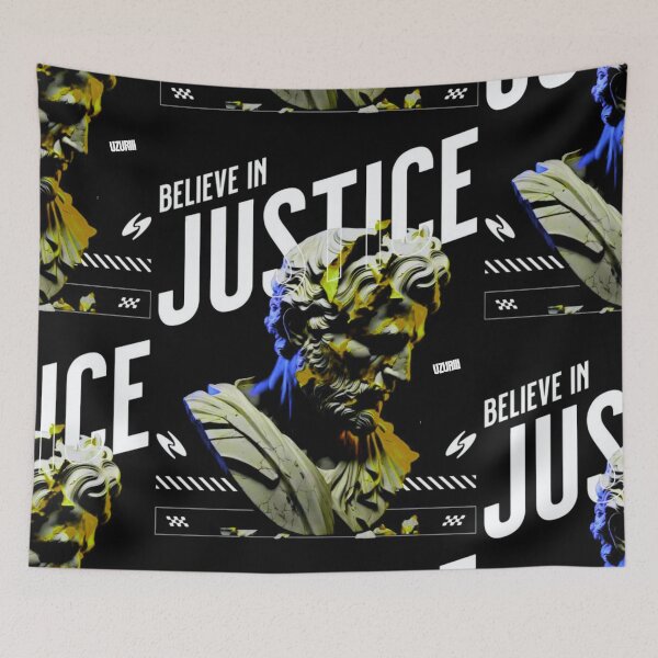Item preview, Justice Pop Art designed and sold by UZRWRLD .