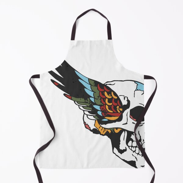Item preview, skull wing old school wing 1310 B designed and sold by Achille3777.
