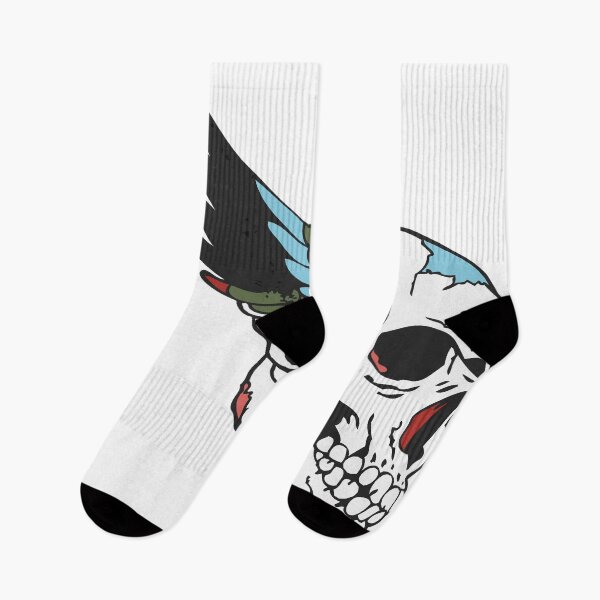 Item preview, skull wing old school wing 1310 B designed and sold by Achille3777.