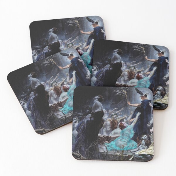 Item preview, Adolf Hirémy-Hirschl : Souls on the Banks of the Acheron (1898) designed and sold by YNTDigitalHouse.
