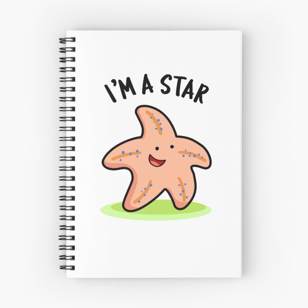 Item preview, I'm A Star Funny Starfish Puns  designed and sold by punnybone.