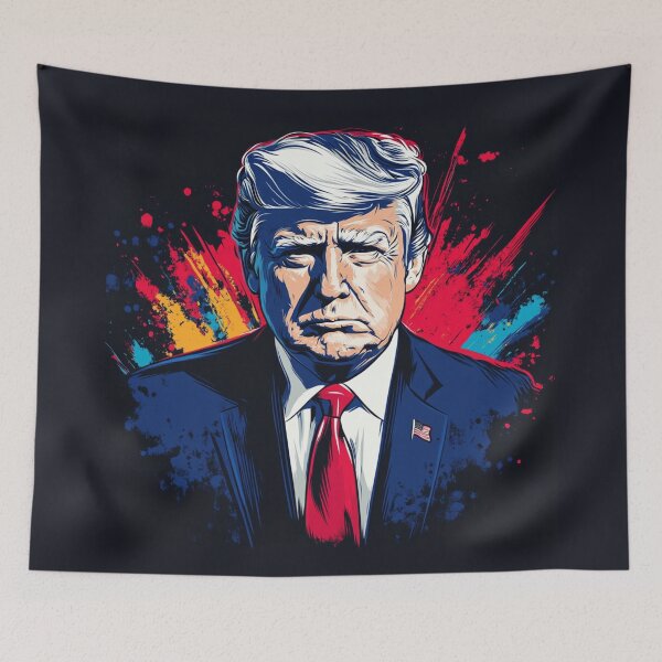 Item preview, The Most Famous Donald Colorful Splash Art designed and sold by GrinGalore.