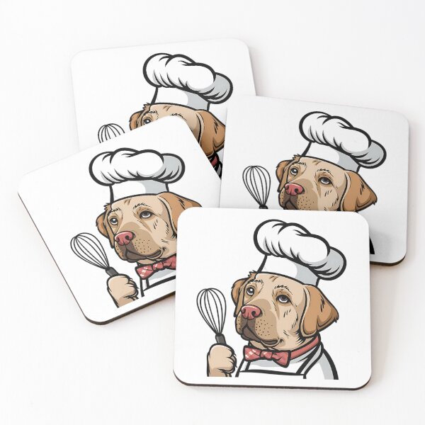 Item preview, chef dog designed and sold by rajdigitalarts.