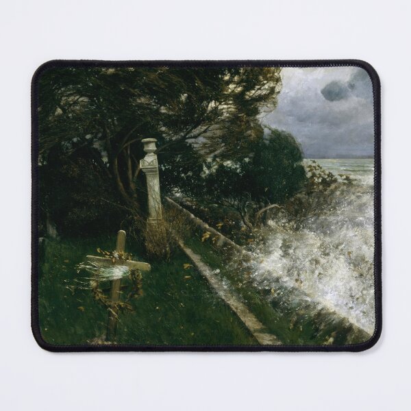 Item preview, Adolf Hirémy-Hirschl : Seaside Cemetery (1897) designed and sold by YNTDigitalHouse.