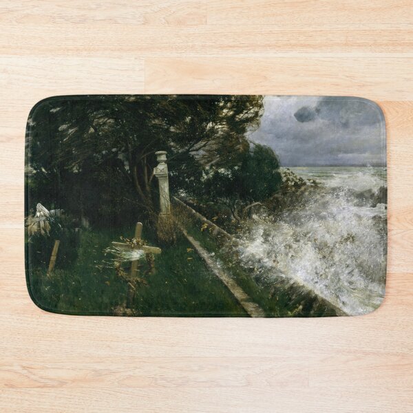 Item preview, Adolf Hirémy-Hirschl : Seaside Cemetery (1897) designed and sold by YNTDigitalHouse.
