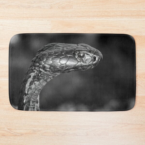 Item preview, Black Spitting Cobra (Naja nigricincta woodi) designed and sold by Pixel Press Prints.