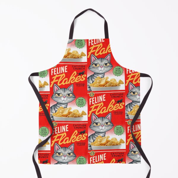Item preview, Feline Flakes Cat design, Original Flavor  designed and sold by Danny Gordon.