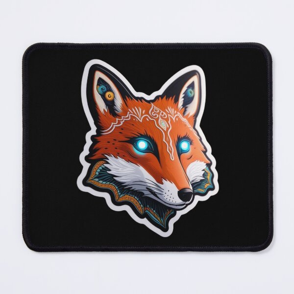 Item preview, Red Fox with shiny blue eyes designed and sold by AlinaSCorner.