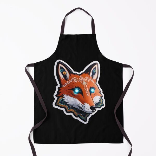 Item preview, Red Fox with shiny blue eyes designed and sold by AlinaSCorner.