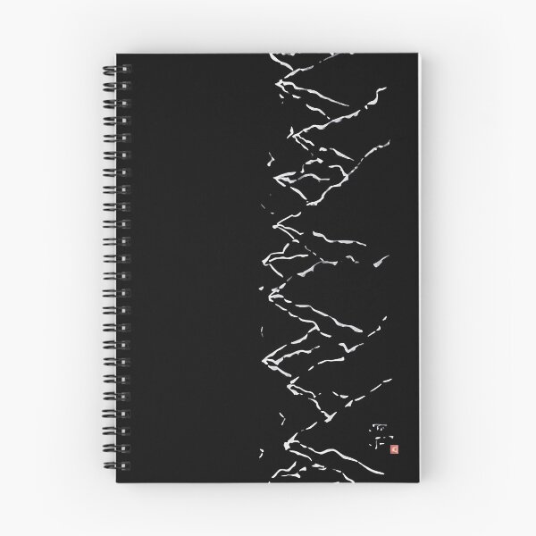 Item preview, Calligraphy: Mountain range designed and sold by nature. electrified..