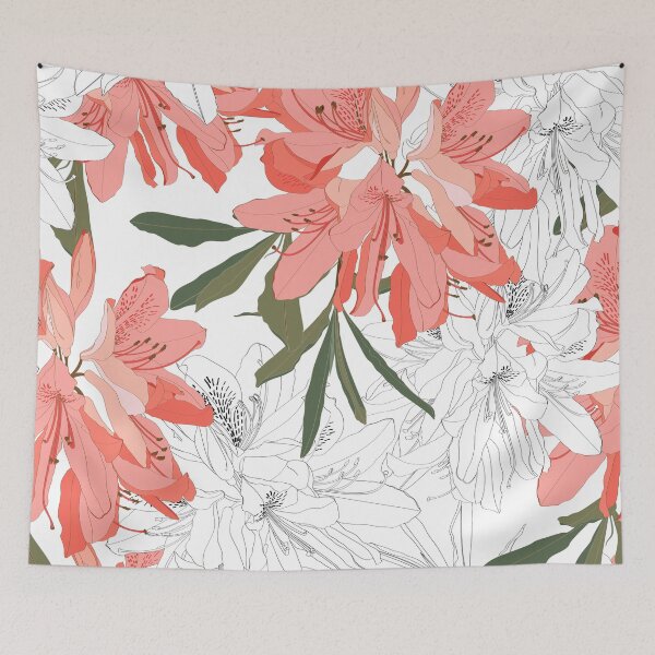 Item preview, Floral composition with Oleander flower. designed and sold by MatyKotiv.