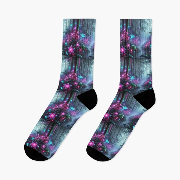 Item preview, Bioluminescent Forest: A Mystical Pathway designed and sold by Meta2Physical.