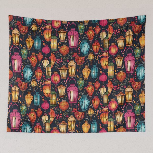 Item preview, Middle Eastern & Chinese Design Lanterns: Exotic & Elegant Prints for Your Space designed and sold by stxaris.