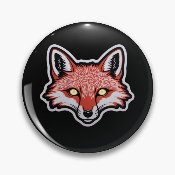 Item preview, Red Fox with shiny yellow eyes  designed and sold by AlinaSCorner.