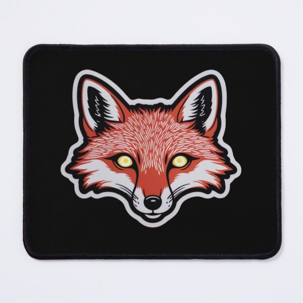 Item preview, Red Fox with shiny yellow eyes designed and sold by AlinaSCorner.