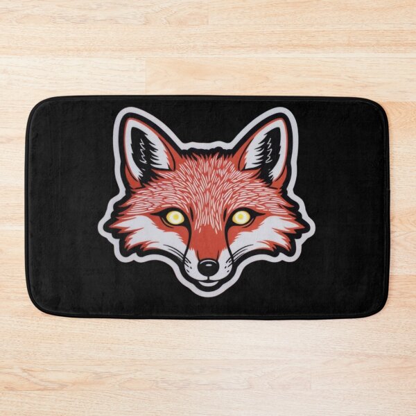 Item preview, Red Fox with shiny yellow eyes  designed and sold by AlinaSCorner.