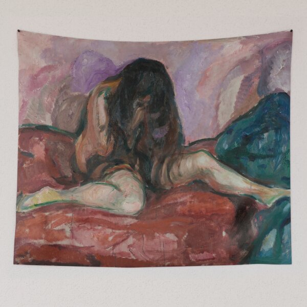 Item preview, Edvard Munch : Weeping Nude (Nude I) (1913-1914) designed and sold by YNTDigitalHouse.