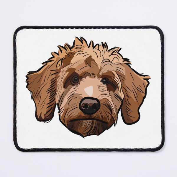 Item preview, Labradoodle Dog designed and sold by smooshpaw.