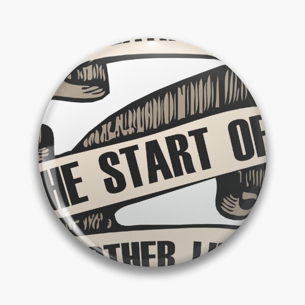 Item preview, banner death is just the start of another life quote 1310 B designed and sold by Achille3777.