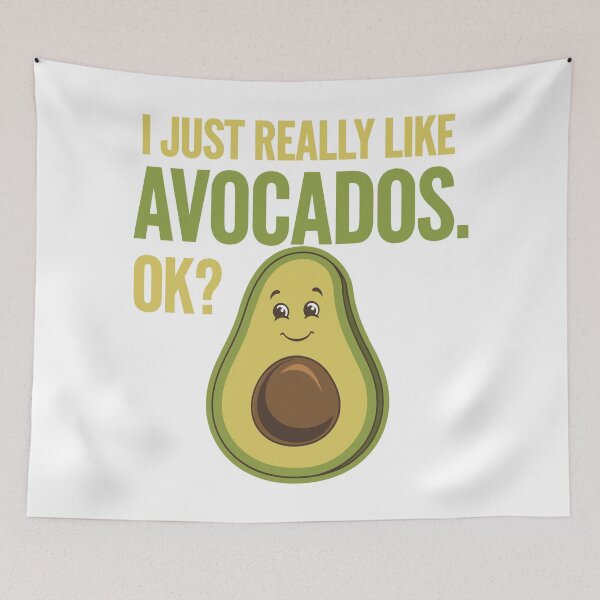 Artikelvorschau, Ich mag Avocados einfach sehr. entworfen und verkauft von Angry Swan Designs.