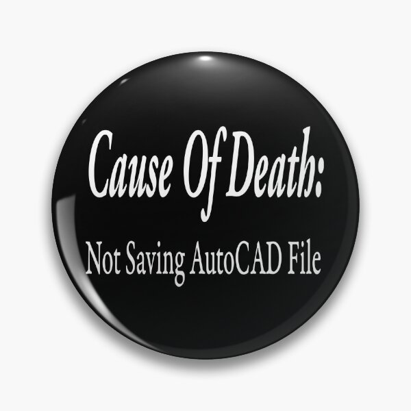 Item preview, Cause Of Death: Not Saving AutoCAD File Slim Fit T-Shirt designed and sold by Print-On.