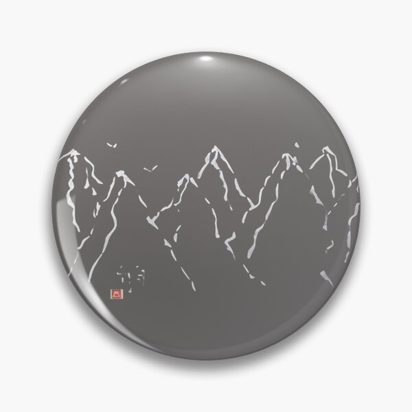 Item preview, Calligraphy: Mountain range designed and sold by nature. electrified..