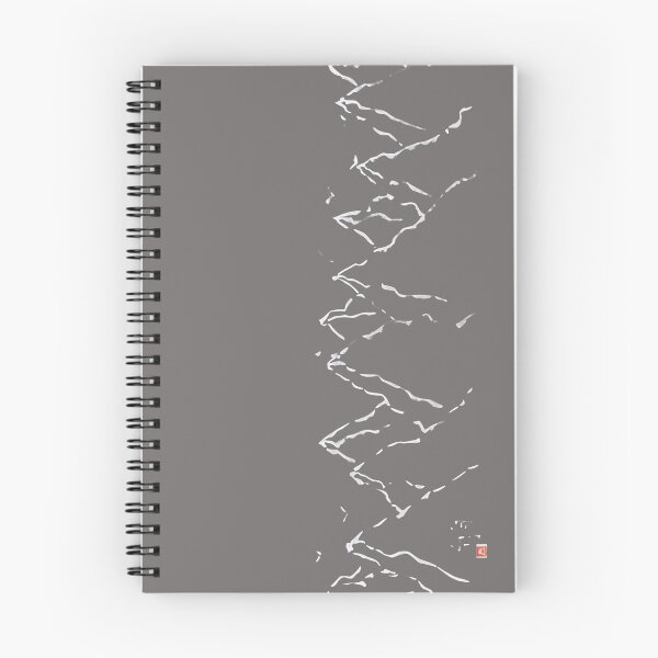 Item preview, Calligraphy: Mountain range designed and sold by nature. electrified..