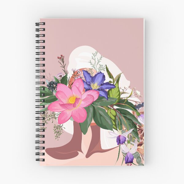 Item preview, Cute illustration of a woman with flowers head. designed and sold by MatyKotiv.