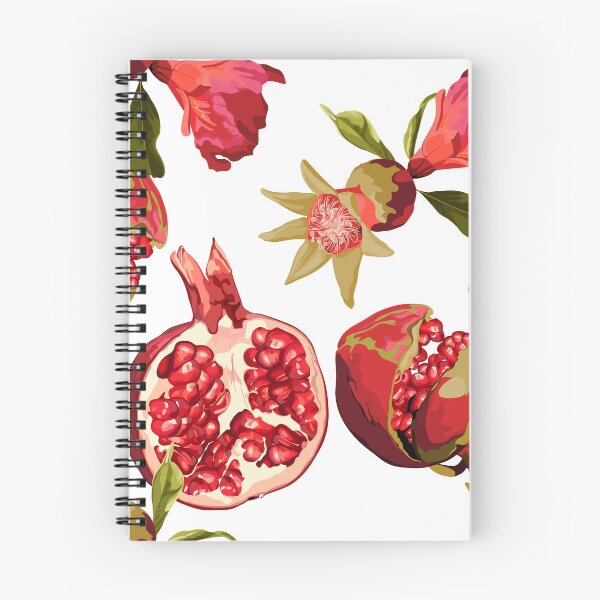 Item preview, Pomegranate fruits on white background. designed and sold by MatyKotiv.