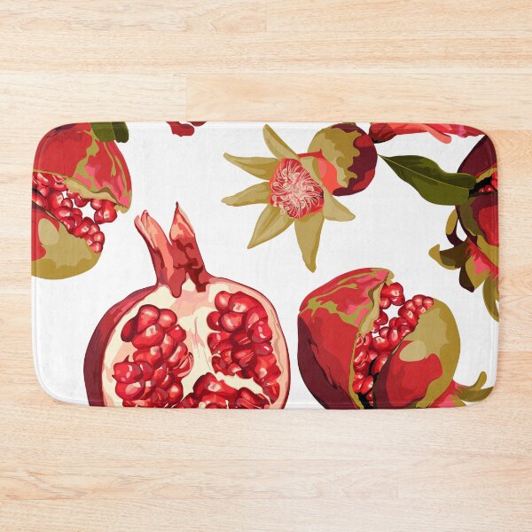 Item preview, Pomegranate fruits on white background. designed and sold by MatyKotiv.