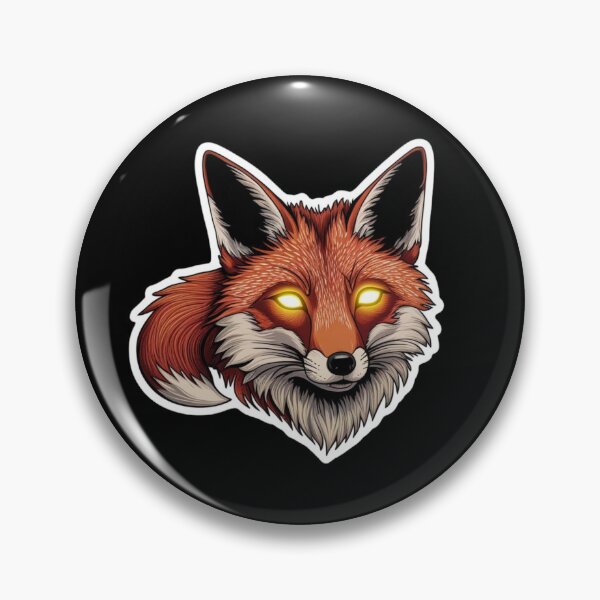 Item preview, Red Fox with Glowing Yellow Eyes 2 designed and sold by AlinaSCorner.