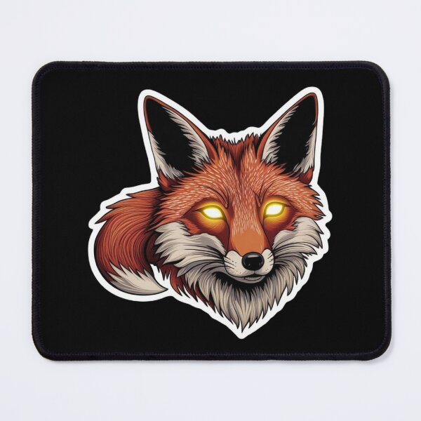 Item preview, Red Fox with Glowing Yellow Eyes 2 designed and sold by AlinaSCorner.