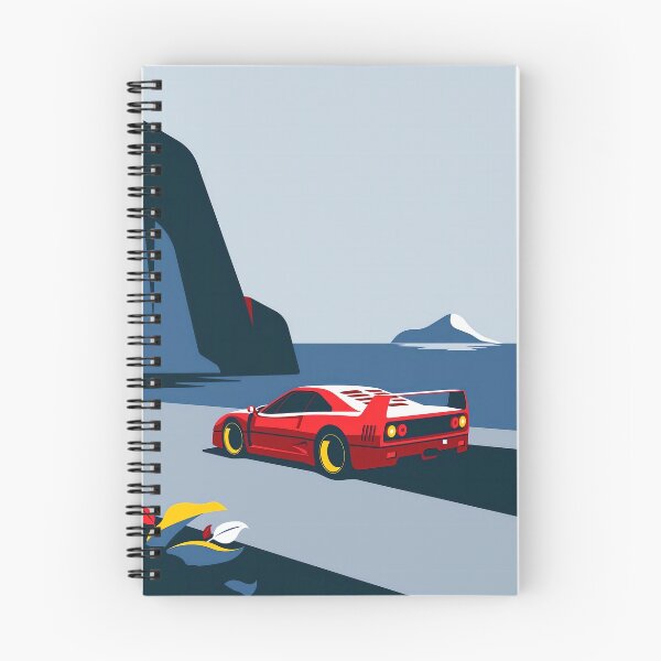 Artikelvorschau, Ferrari F40 Abstrakter Hintergrund entworfen und verkauft von DecarYourself.