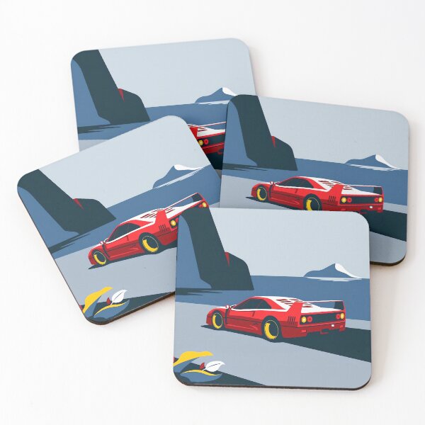 Item preview, Ferrari F40 Abstract Background designed and sold by DecarYourself.