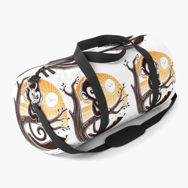 Item preview, cute Monkey, monkey tree, artoon monkey designed and sold by TrueArtVibes.