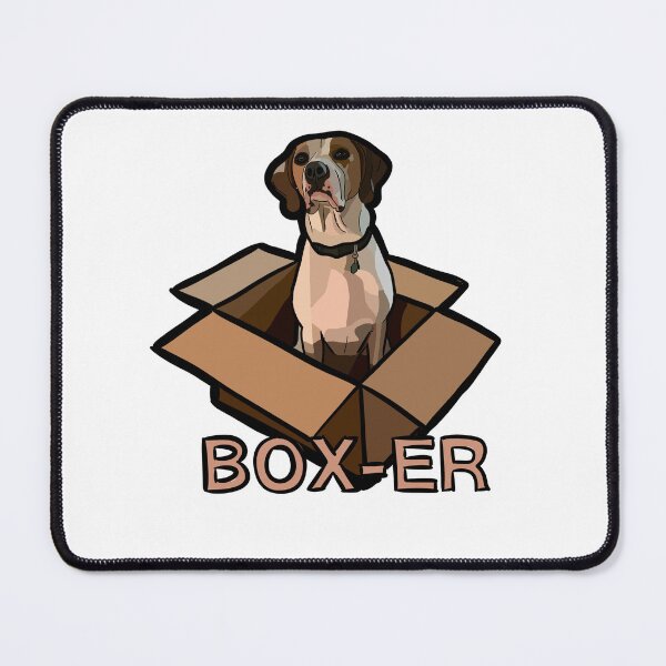 Item preview, Boxer in a Box-er designed and sold by smooshpaw.