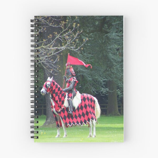 Item preview, Knight in red and black  designed and sold by Geoffrey & Michelle  Thomson.