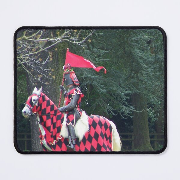 Item preview, Knight in red and black designed and sold by Geoffrey & Michelle Thomson.