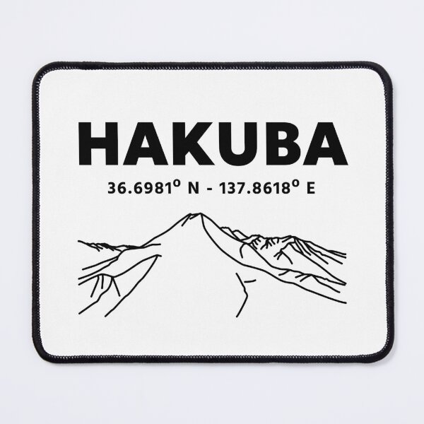 Item preview, HAKUBA GPS Japan Northern Alps - Black | Nagano Hakuba Hokkaido Niseko Snowboard Snowboarding Japow Powder Snow designed and sold by PawaPotto.